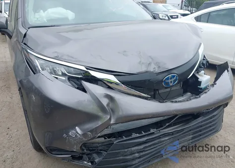 2023 Toyota Sienna Le из США, поврежденный, VIN 5TDKRKEC6PS157035